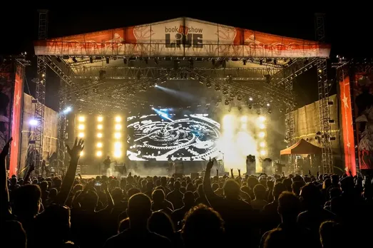 A picture of the crowd in Bengaluru to show takers for a music festival in India dedicated to rock and metal