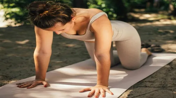 Cow pose