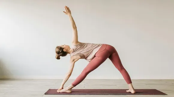 Triangle Pose