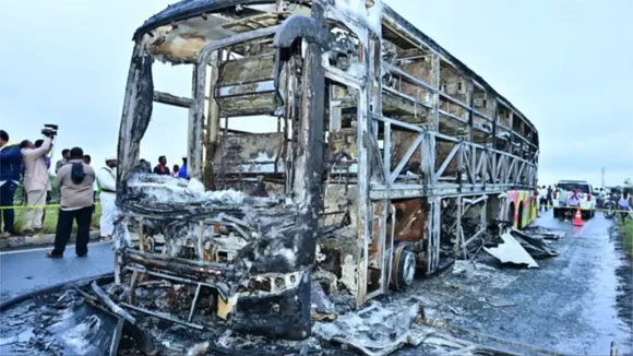 Kurnool bus fire accident