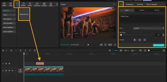 Step 3_ Configure Narration Script and Insert Text to Timeline