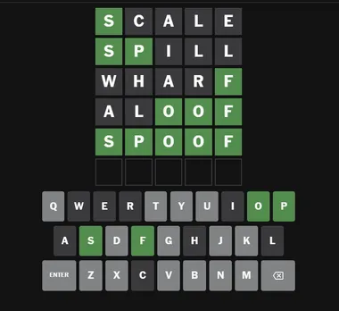 Wordle answer for October 15 2025