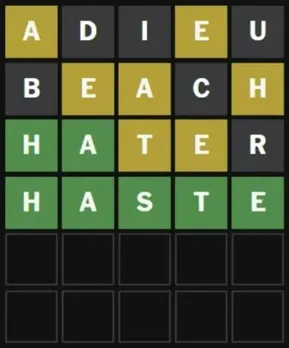 Wordle Answer for December 3 2025