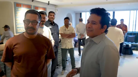 Sachin Tendulkar and aamir khan