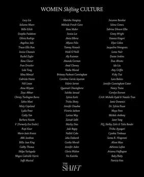 The Shift 90 Plus One list