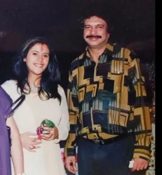 Ektaa R. Kapoor with sr journalist Chaitanya Padukone