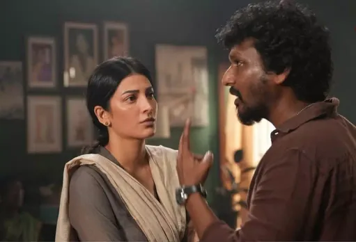 shruti haasan in coolie movie