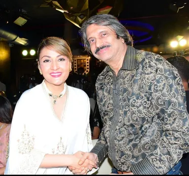 Urvashi Dholakia greets journalist Chaitanya Padukone
