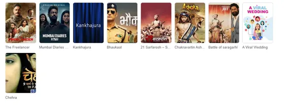 mohit raina series
