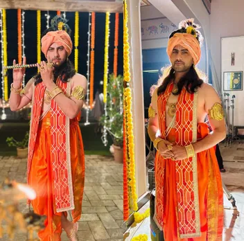 Abhishek Sharma as Krishna in Vasudha