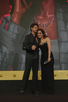 Shah Rukh Khan with Anya Singh