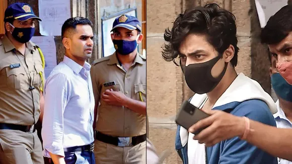 Sameer Wankhede and Aryan Khan