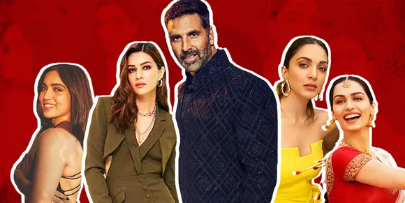 Akshay kumar work with all actress