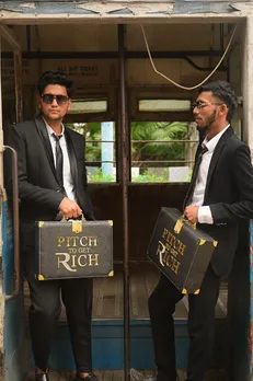 Men in Black themed campaign by Pitch To Get Rich
