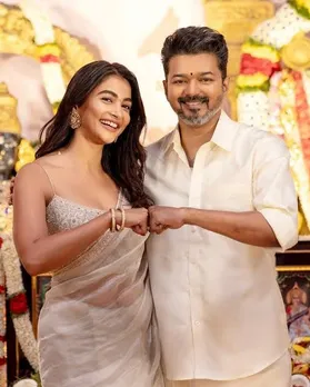 Pooja Hegde Jana Nayagan Vijay