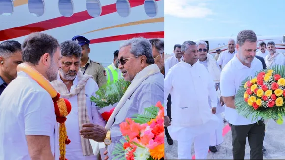 DCM DK SHIVAKUMAR MET RAHUL GANDHI