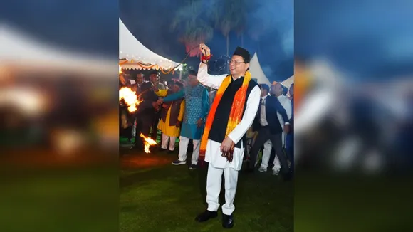 cm dhami budhi diwali