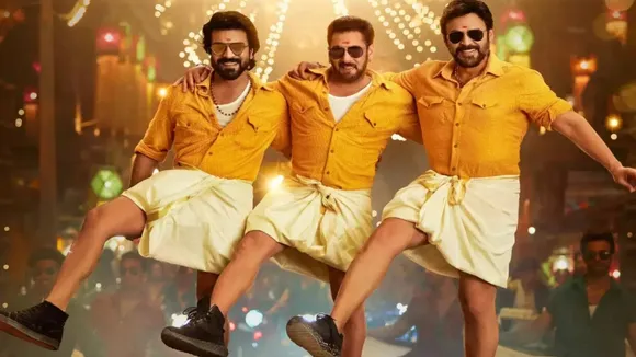 Ram Charan, Salman Khan and Venkatesh