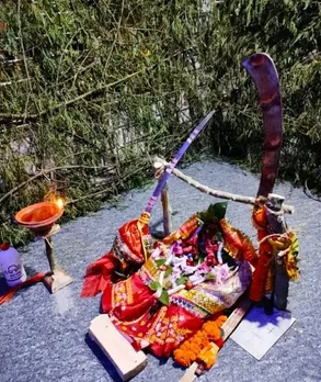 Dussehra in Manikgoda village