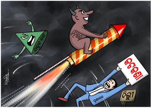 cartoon on delhi pollution