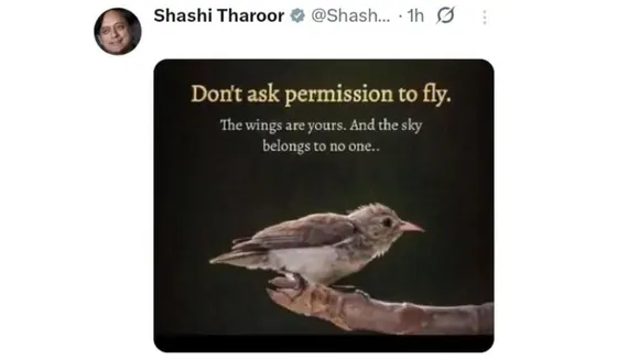 shashi tharur's post