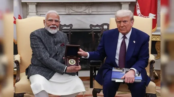 donald trump with modi