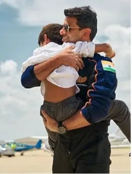 shubhansu with son