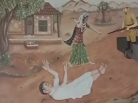 rajasthan-mai-pathyakram-se-hatayi-kalibai-bheel