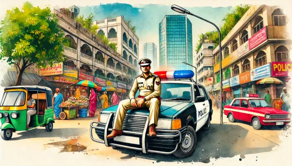 fake police uniform