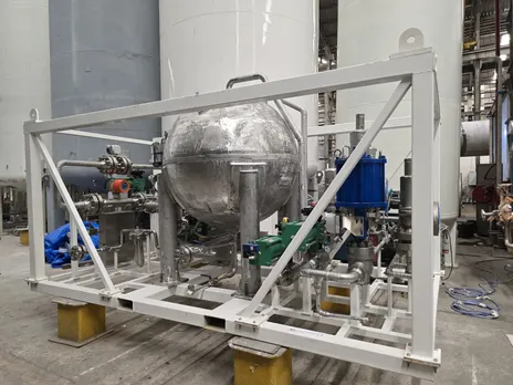 High Pressure RP-1 Test Skid