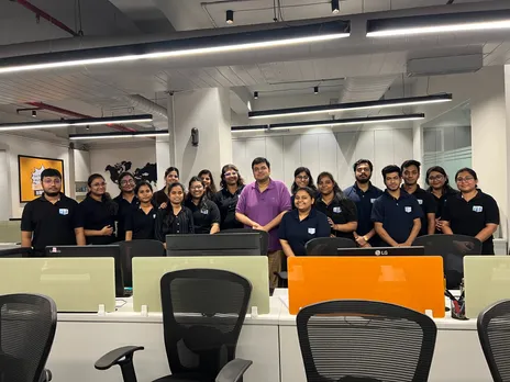 Aswini Bajaj with his team