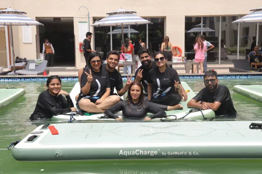 In April 2025, the founders officially launched GetWetFit as India's first floating fitness venture that blends full-body workouts, mindfulness, and wellness.