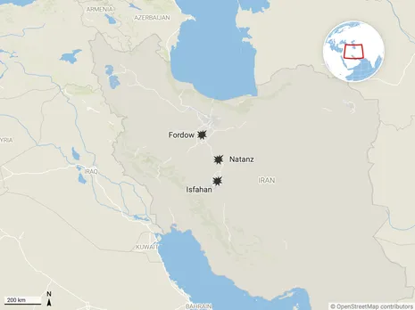 The US attacked three sites linked to Iran’s nuclear program.