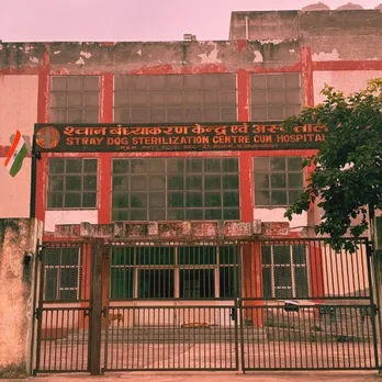 Stray dog sterilization centre cum hospital