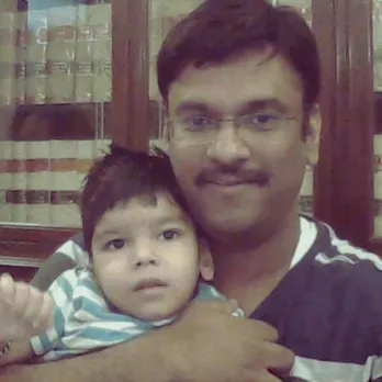 Sachin Jain along with his son Master Devarsh Jain