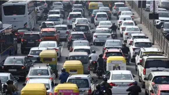 noida sector- 62 road jam