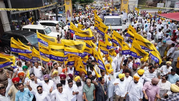 Aap Road show in Lidhiyana