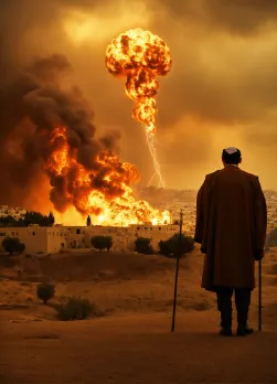 antichrist in Israel modern day portrait picture