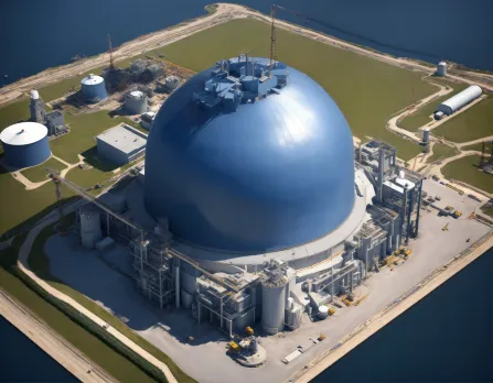 construction of a nuclear power pl