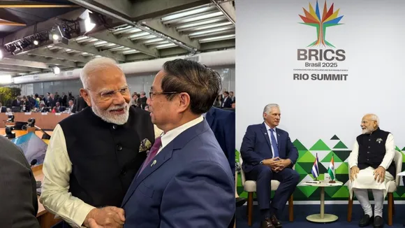 PM Modi meeting in brics summit 2025