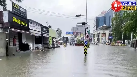 Heavy Rain in Ajmer 19 july 2025