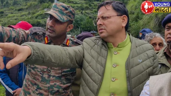 CM Dhami in Dharali3