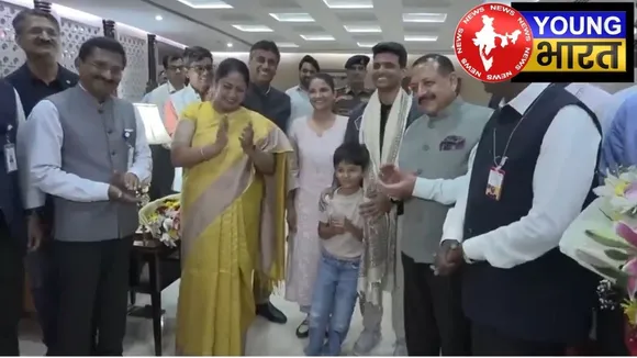 Shubhanshu Shukla in Delhi3