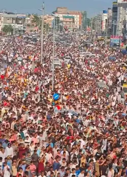 Zubeen Garg with Massive Crowds at Guwahati