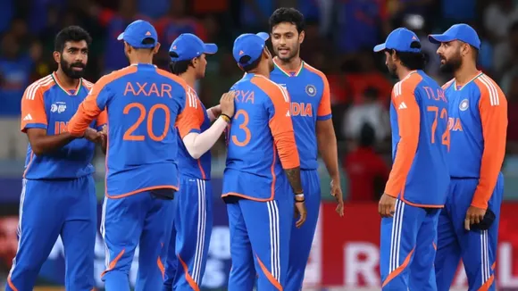 Indian Team Celebrate