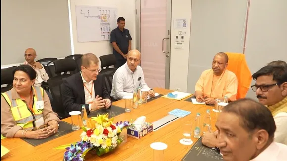 CM Yogi at Noida International Airport 2