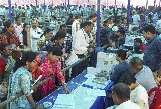 Bihar Election Polling Team