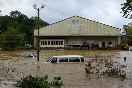 Heavy rains from Hurricane Helene