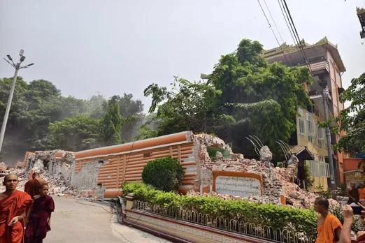 Powerful earthquake strikes Myanmar