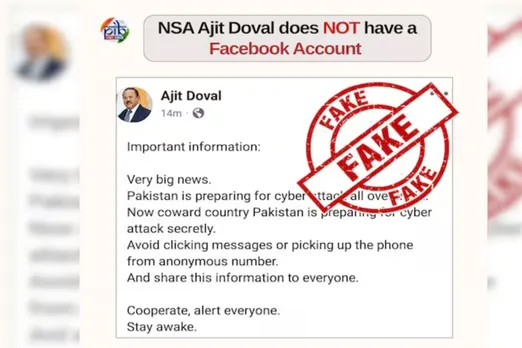 Ajit Doval Facebook fake account